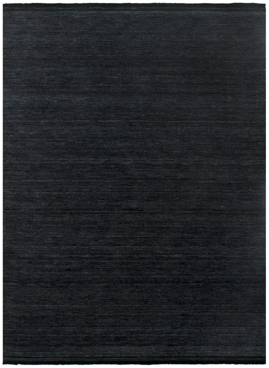 Charleston Hand-Knotted Wool Rug Charcoal