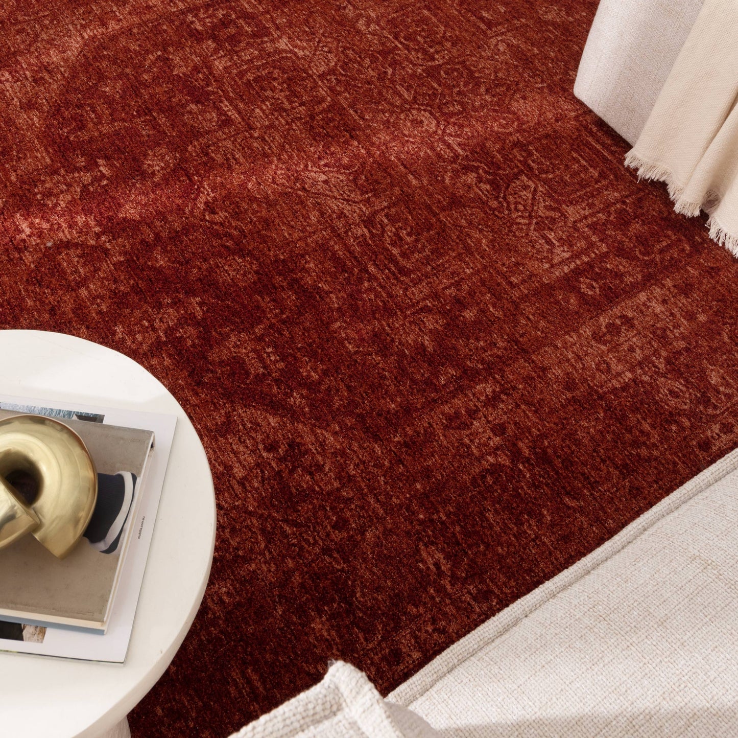 Herris Rust Rug - 11101