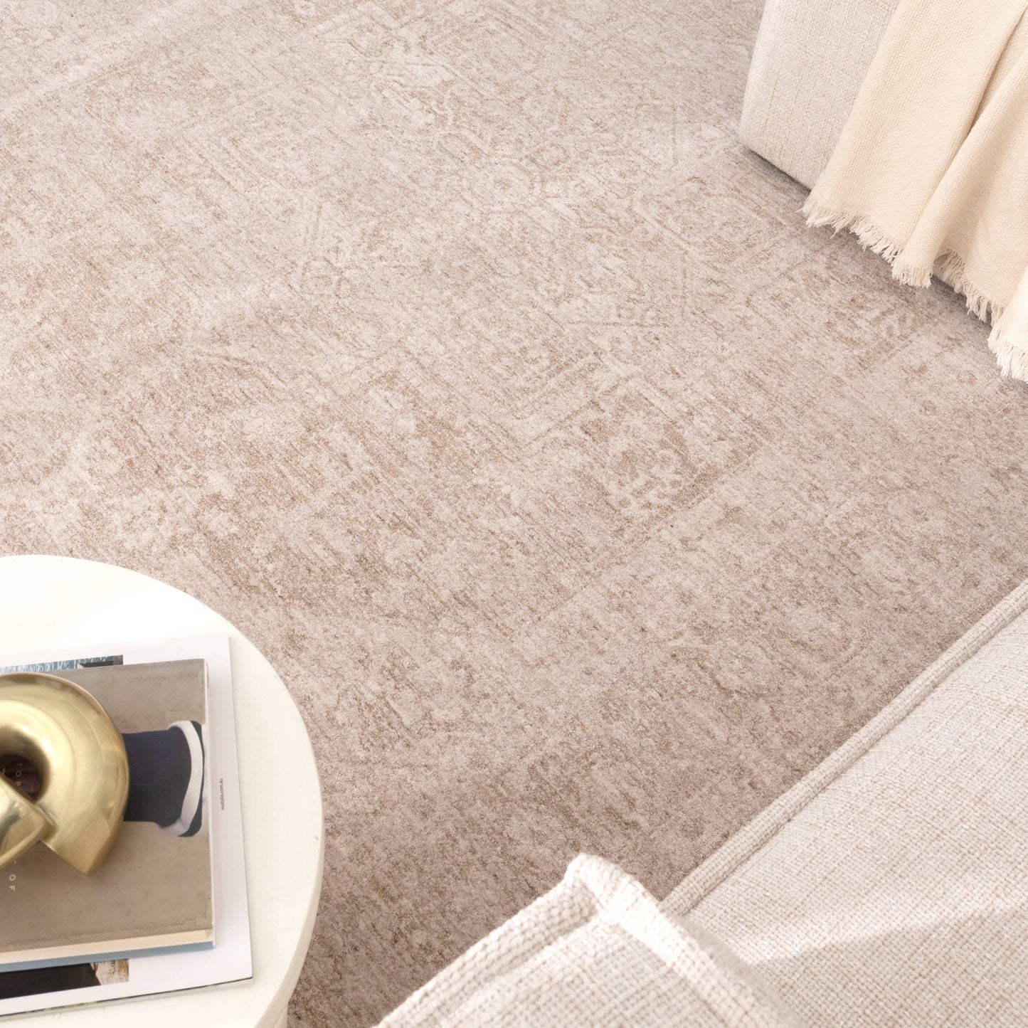 Herris Beige Rug - 11102