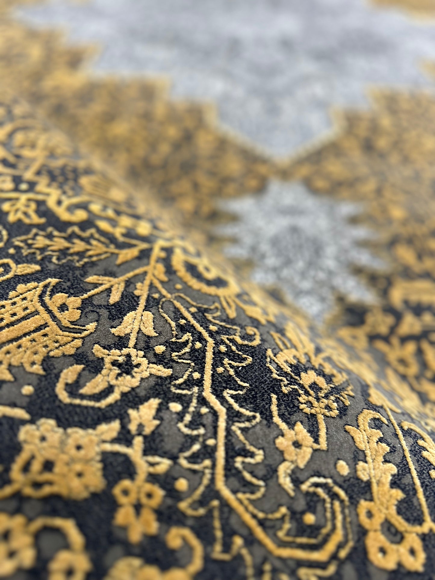 Tabriz Design 23004 Gray-Golden