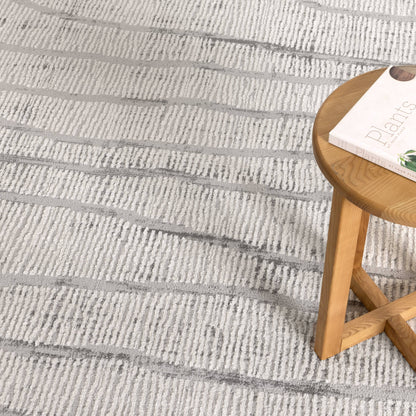 Sapphire Abstract Silver Lines