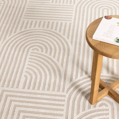 Sapphire Arches Beige Ivory