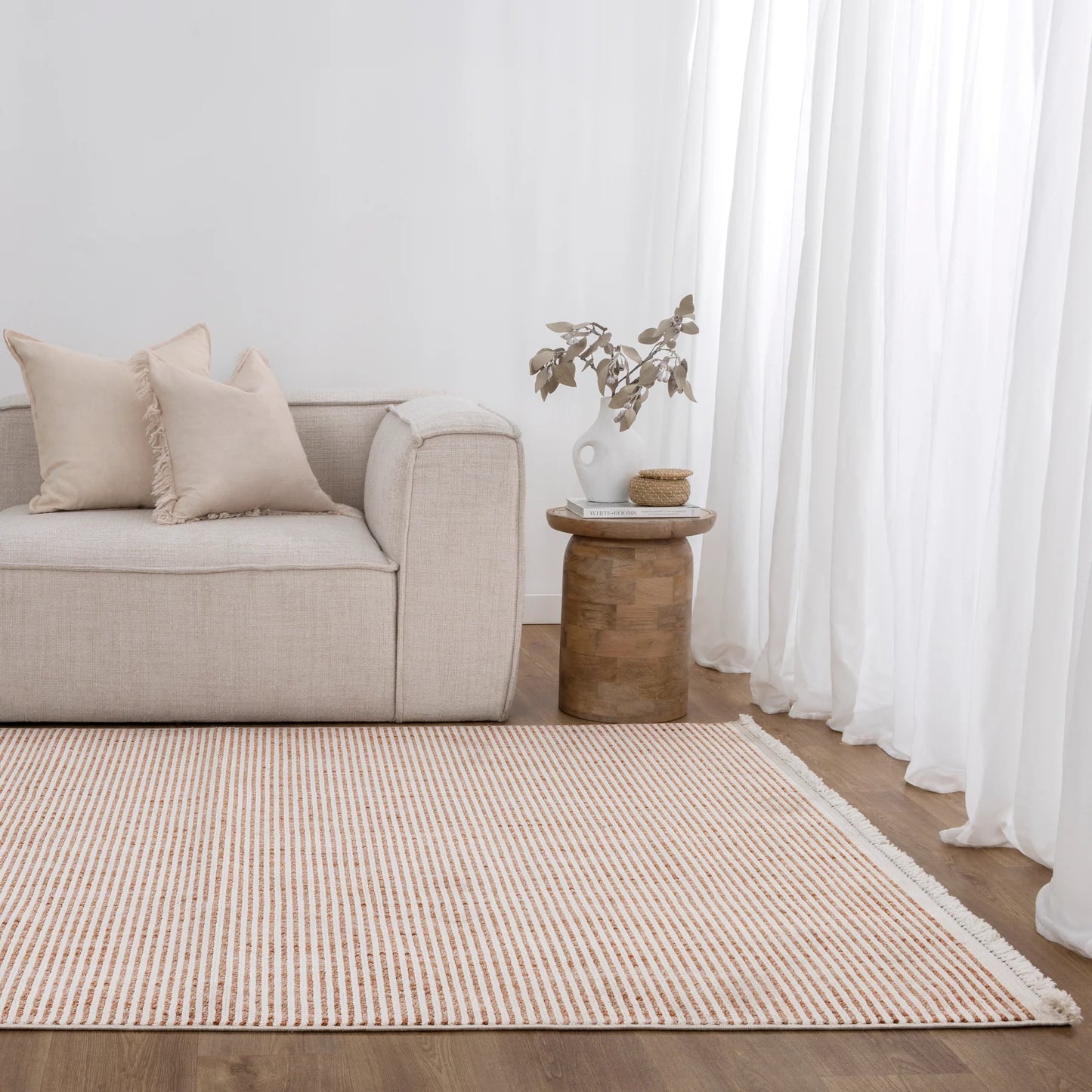 Berno  Design 80002 Ivory-Pink