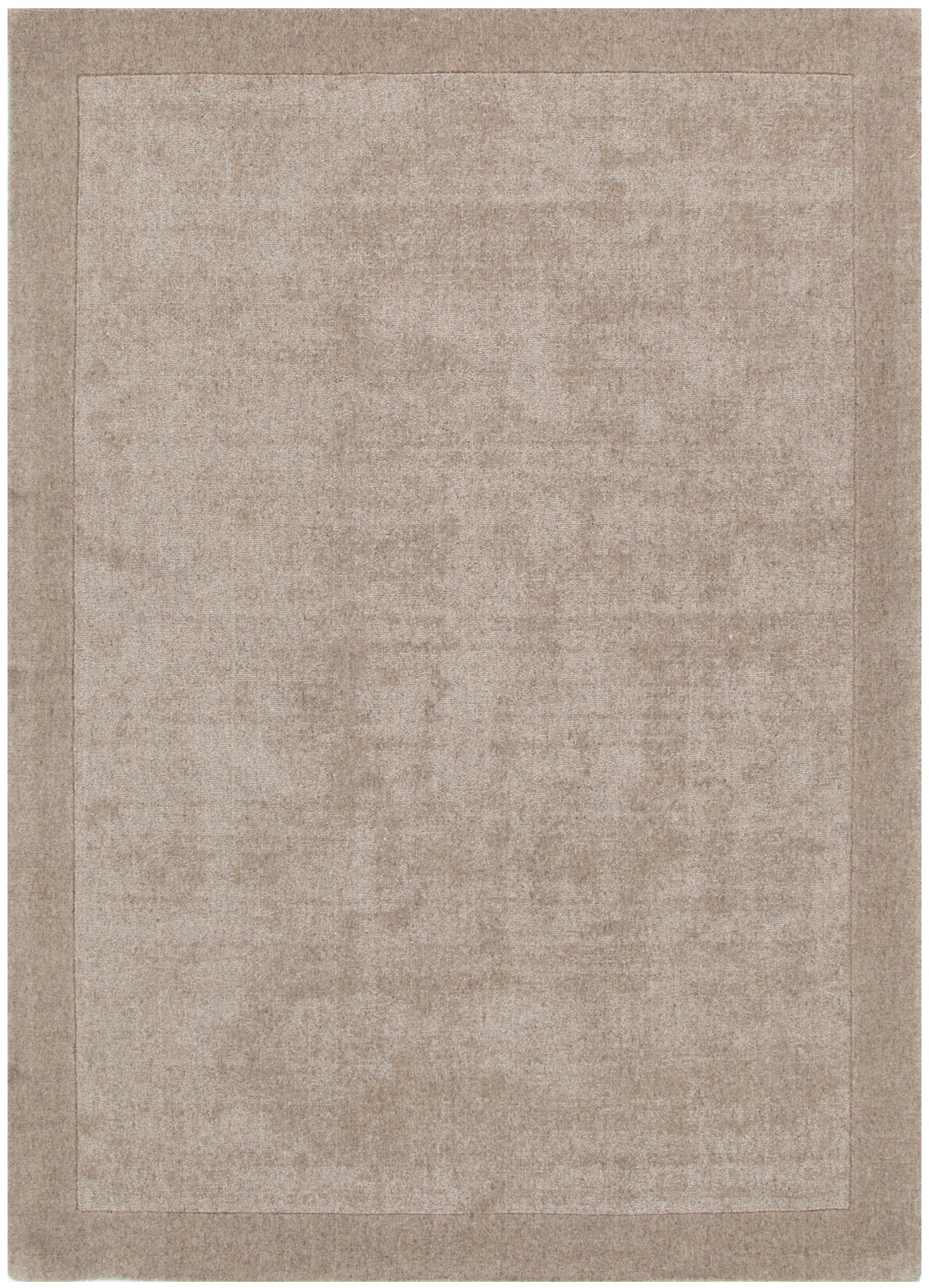Sedona Camel Border Wool Rug