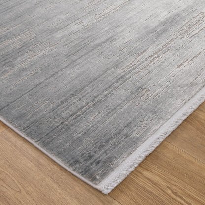 Chateau Distressed Grey Rug - CH01