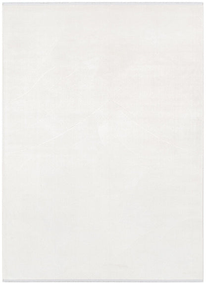 Chateau Geometric Lines White Rug - CH03