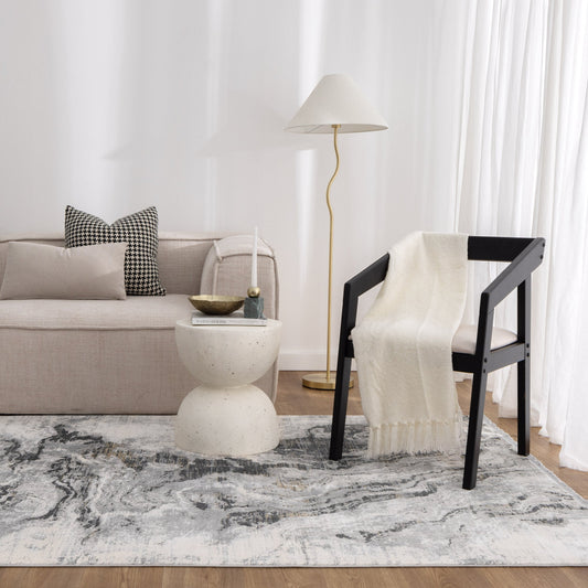 Chateau Marble Grey Rug - CH04