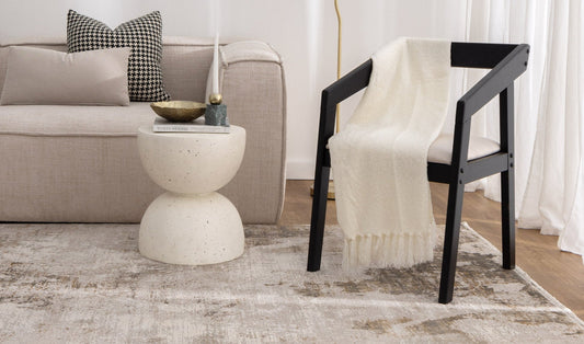 Chateau Abstract Beige Rug - CH05