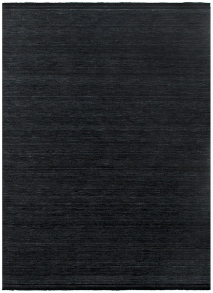 Charleston Hand-Knotted Wool Rug Charcoal