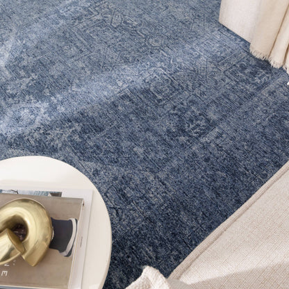 Herris Blue Rug - 11104