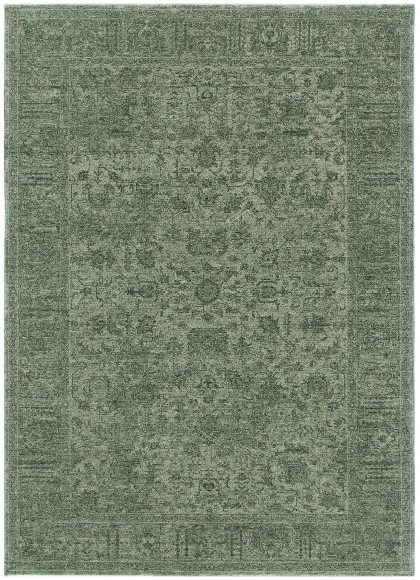 Herris Green Rug - 11107