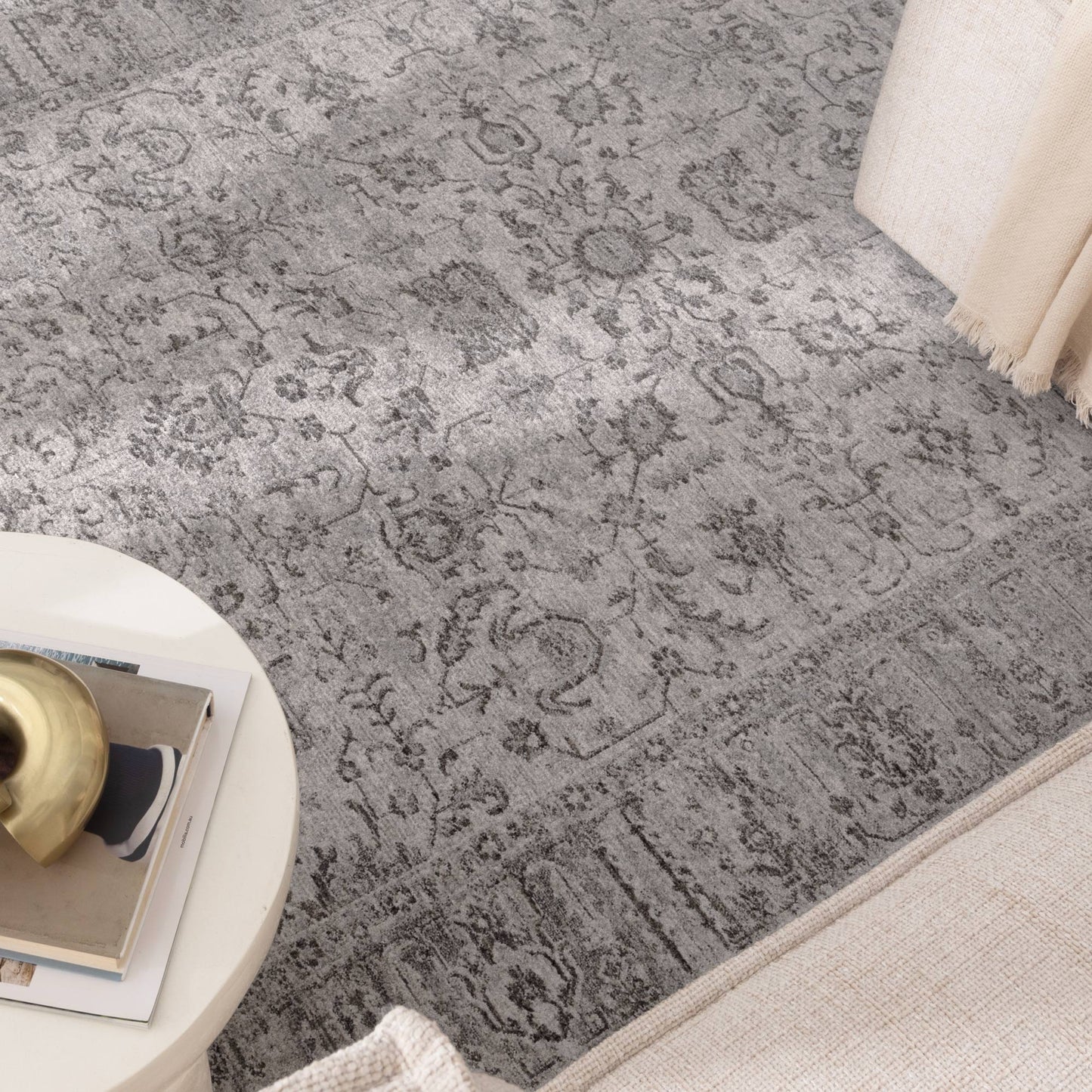 Herris Grey Rug - 11108