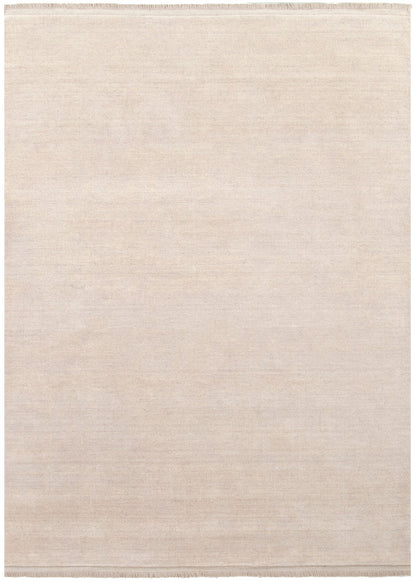 Charleston Hand-Knotted Wool Rug Beige