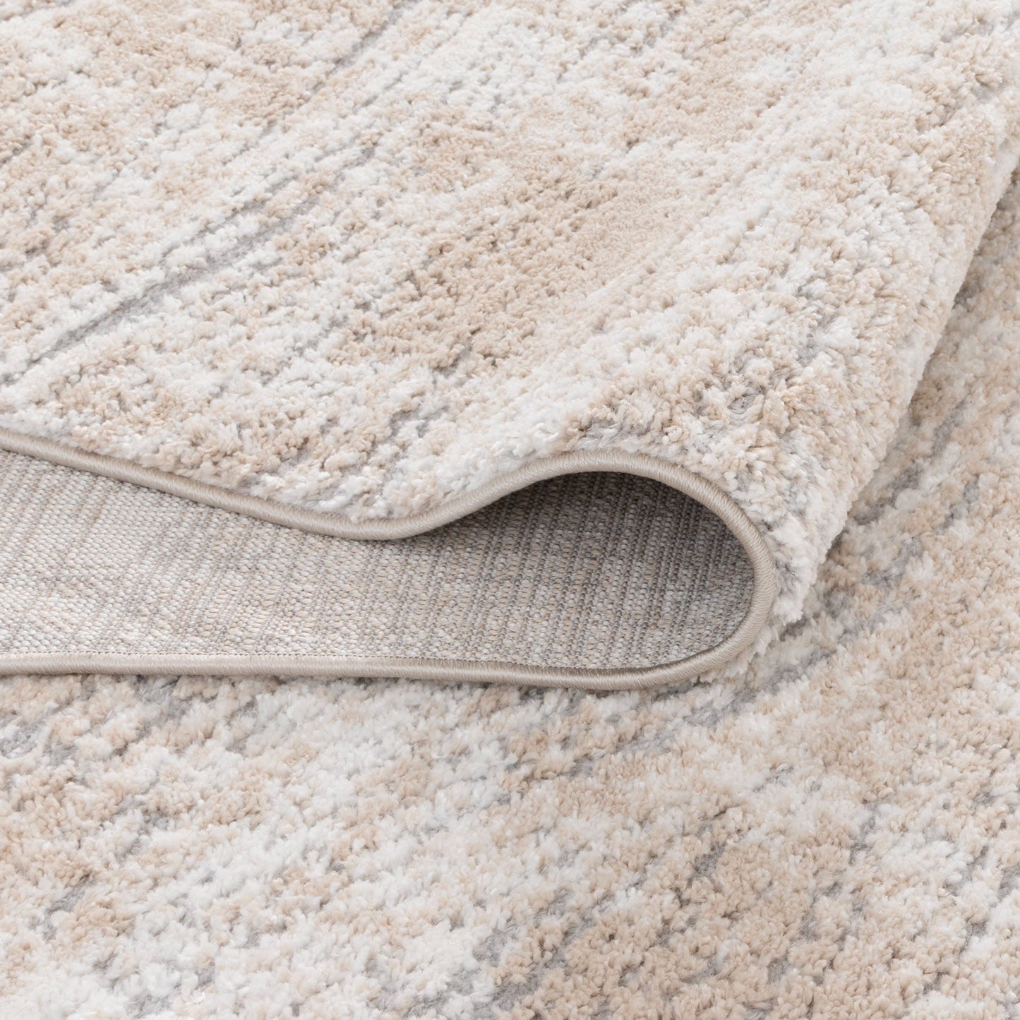 Nola Carved Beige Rug - N005