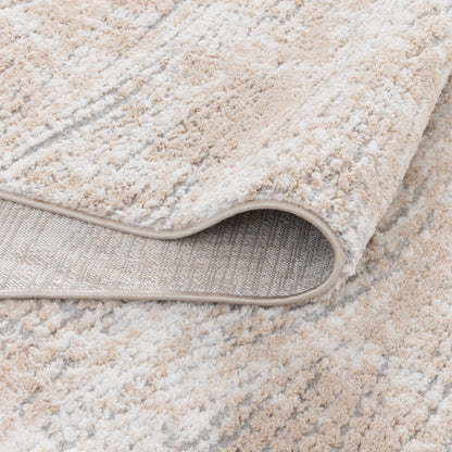 Nola Carved Beige Rug - N005