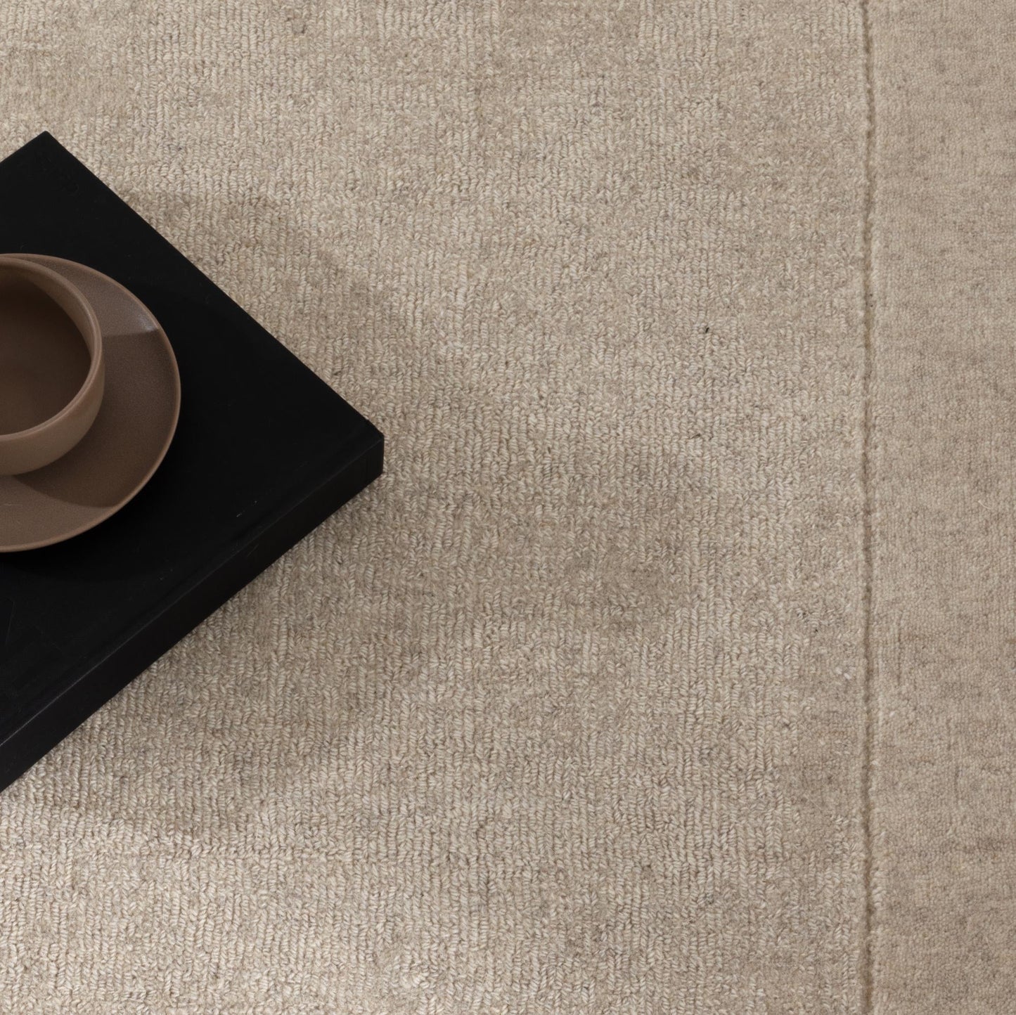 Sedona Natural Border Wool Rug