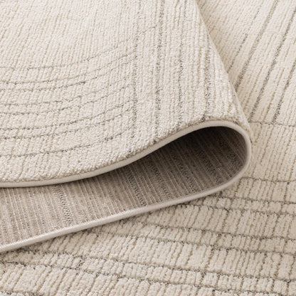 Mahoor 11603 Geometric Cream