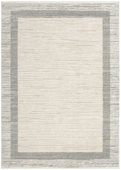 Mahoor 21616 Border Cream-Grey