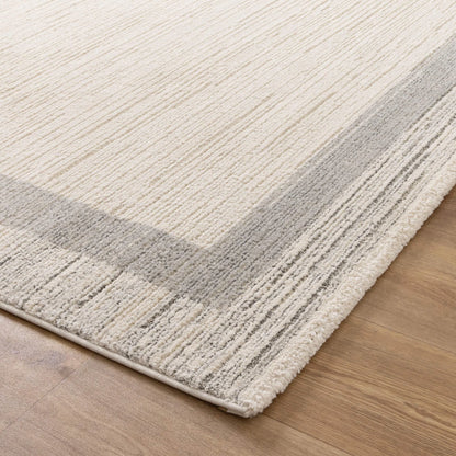 Mahoor 21616 Border Cream-Grey