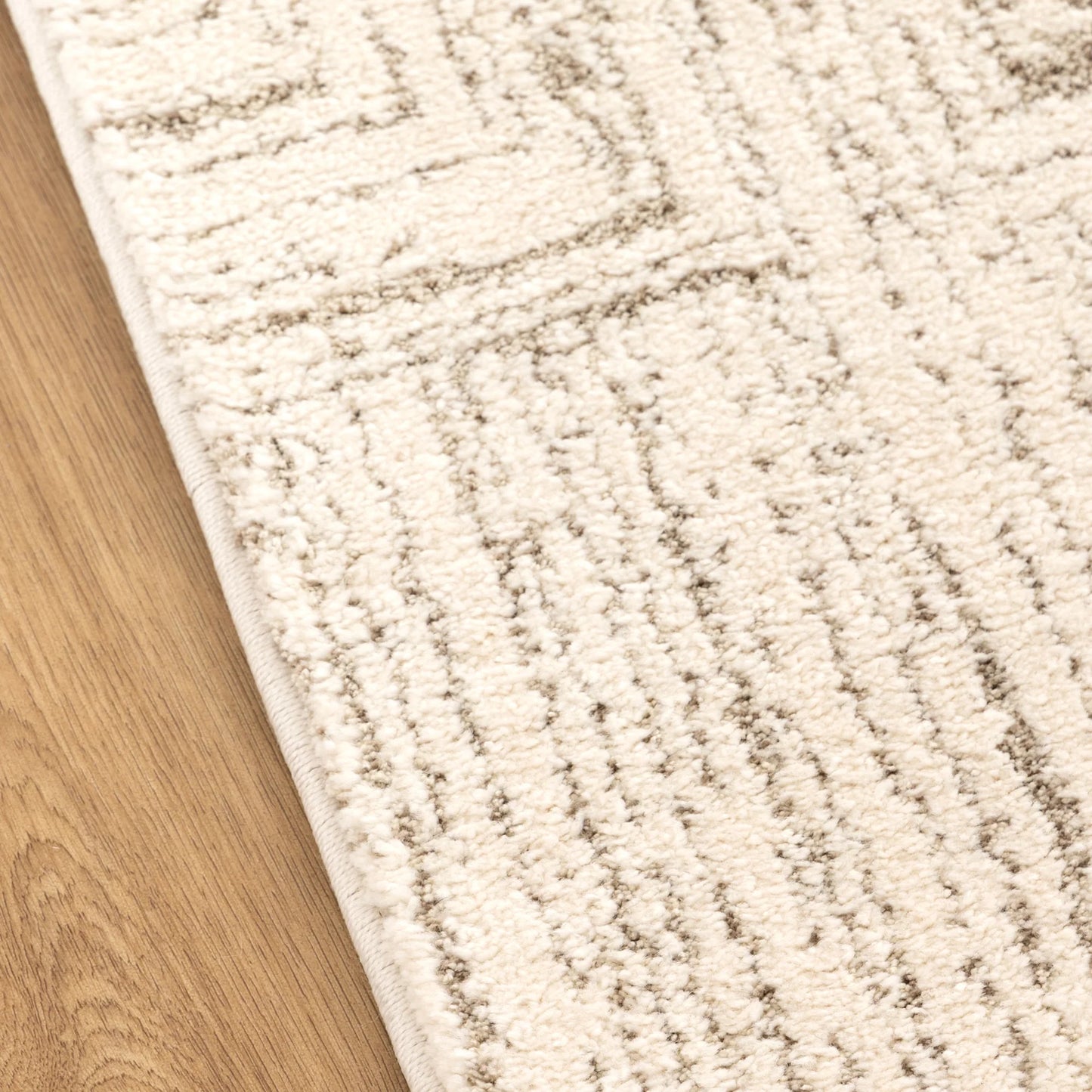 Mahoor 91635 Faded Squares Beige