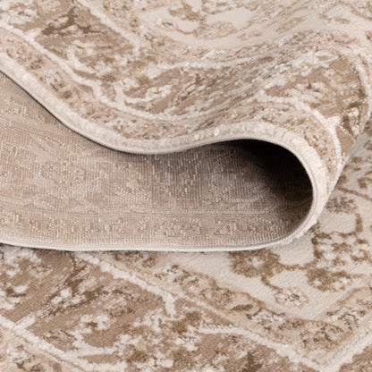 Sapphire Oriental Border Brown